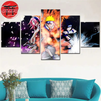 Canvas Panel Team 7 Signature Attack - Naruto Shippuden™