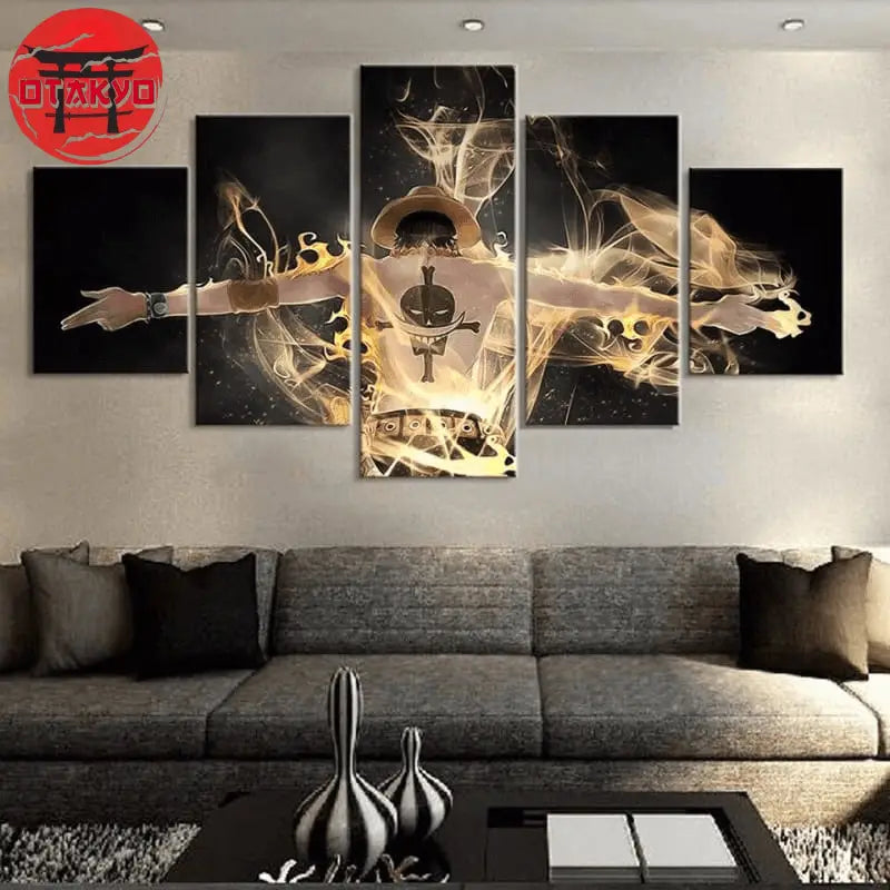 Canvas Portgas D. Ace - One Piece™