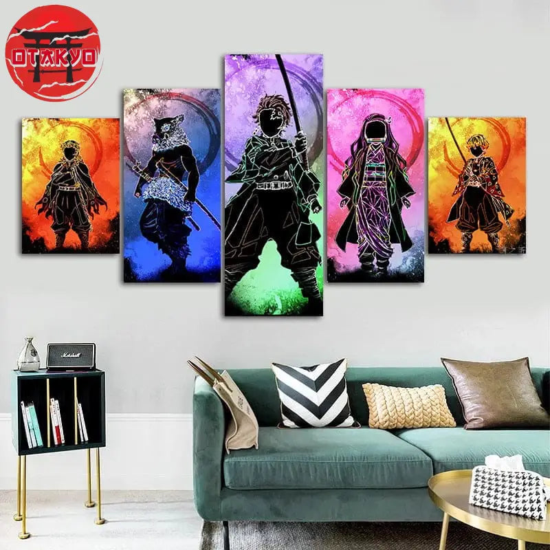 Canvas Print Demon Slayers "Infinite Train" - Demon Slayer™