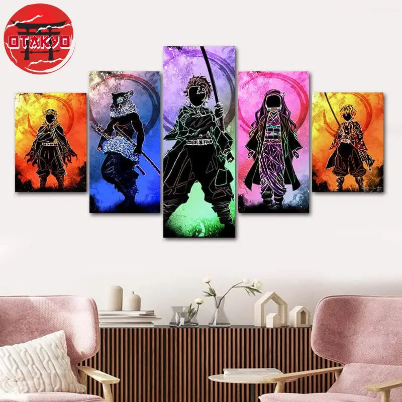 Canvas Print Demon Slayers "Infinite Train" - Demon Slayer™