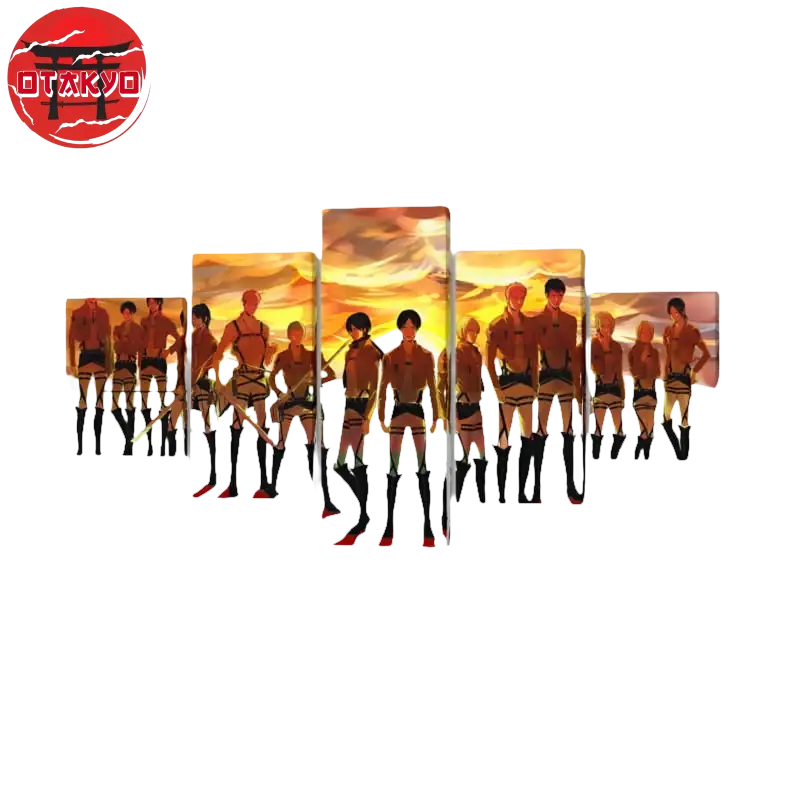 Canvas Print Dream Team - Attack on Titan™