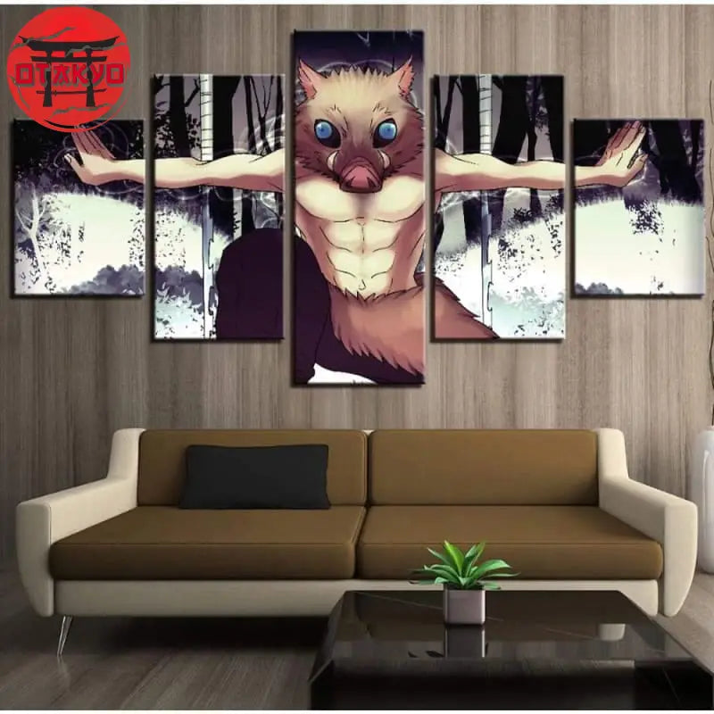 Canvas Print Inosuke Hashibira - Demon Slayer™