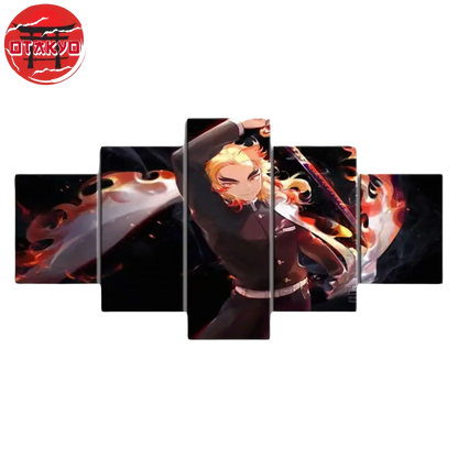 Canvas Print Kyojuro Rengoku - Demon Slayer™