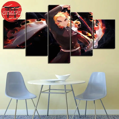 Canvas Print Kyojuro Rengoku - Demon Slayer™