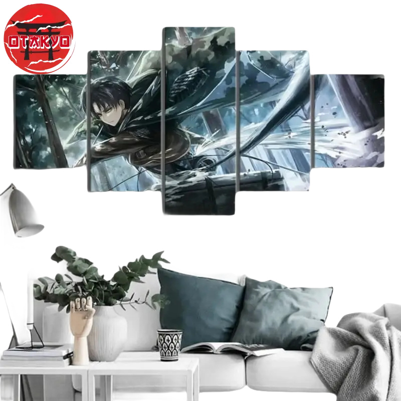 Canvas Print Levi Ackerman - Attack on Titan™