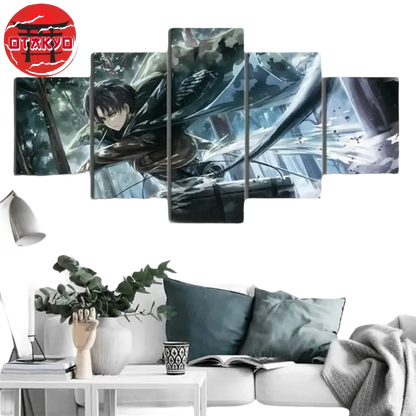 Canvas Print Levi Ackerman - Attack on Titan™