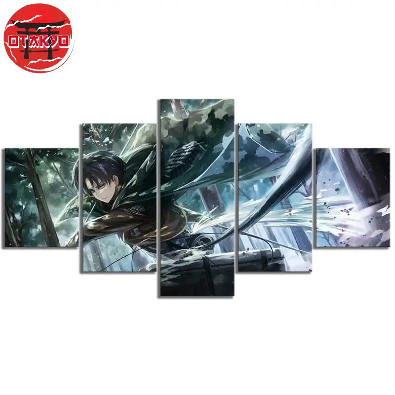 Canvas Print Levi Ackerman - Attack on Titan™