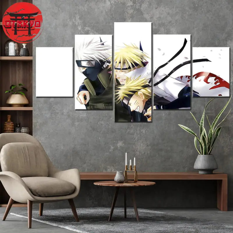 Canvas Print Master and Disciple - Naruto Shippuden™