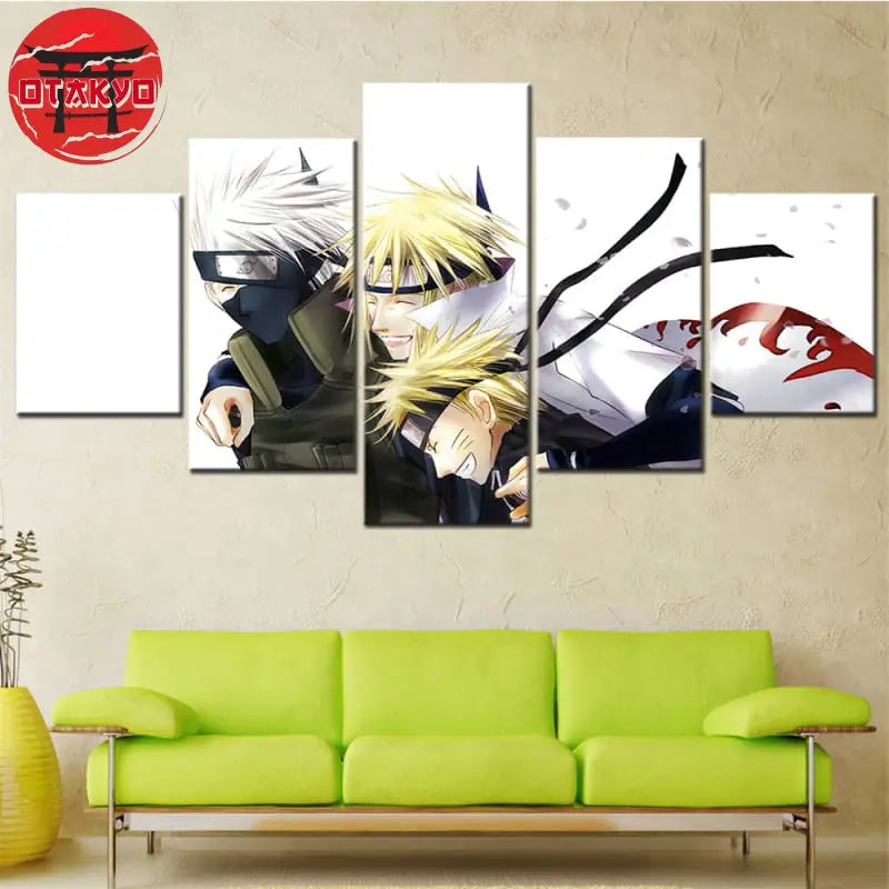 Canvas Print Master and Disciple - Naruto Shippuden™