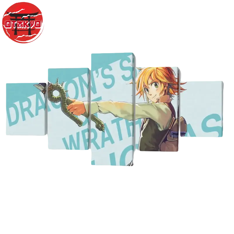 Canvas Print Meliodas "Wrath" - Nanatsu no Taizai™