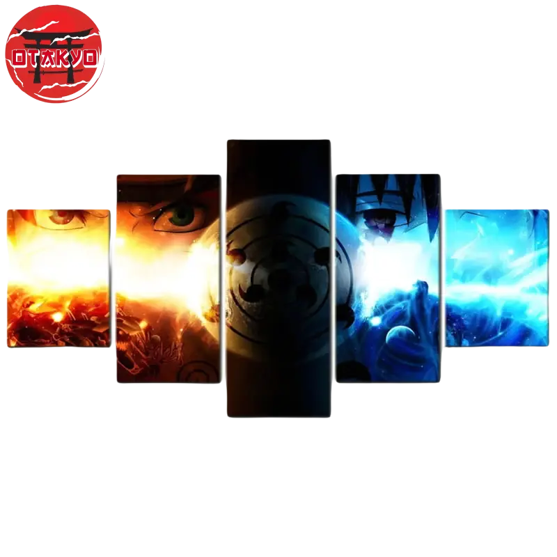 Canvas Print Naruto & Sasuke Rikudo Sennin - Naruto Shippuden™