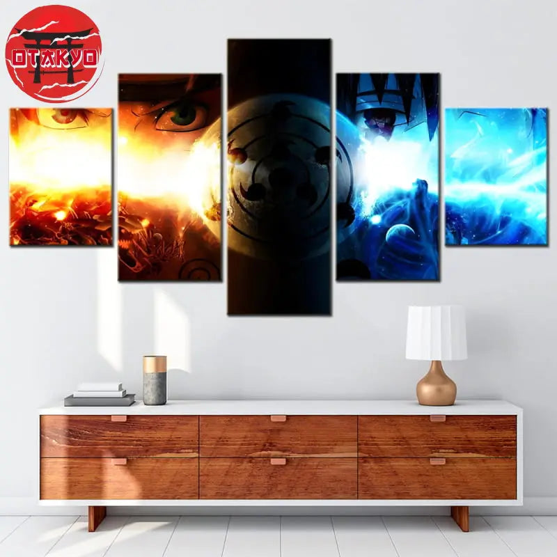 Canvas Print Naruto & Sasuke Rikudo Sennin - Naruto Shippuden™