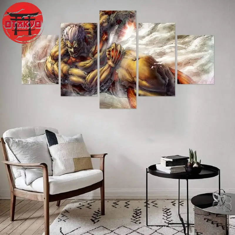 Canvas Print Reiner Braun "Armored Titan" - Attack on Titan™