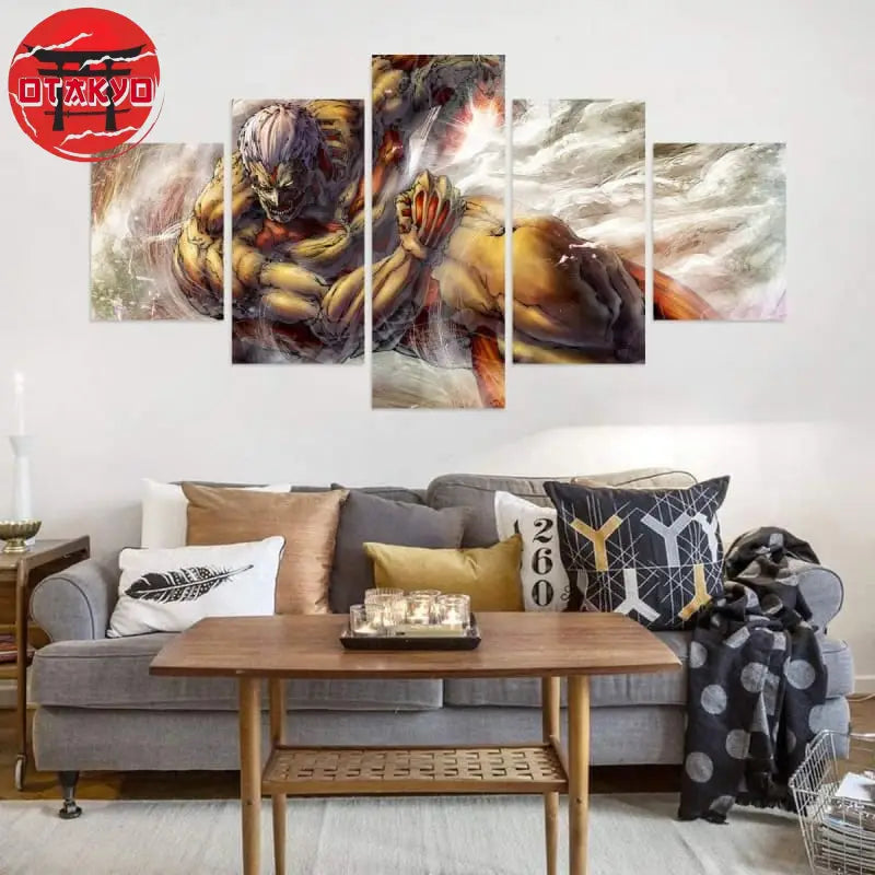 Canvas Print Reiner Braun "Armored Titan" - Attack on Titan™