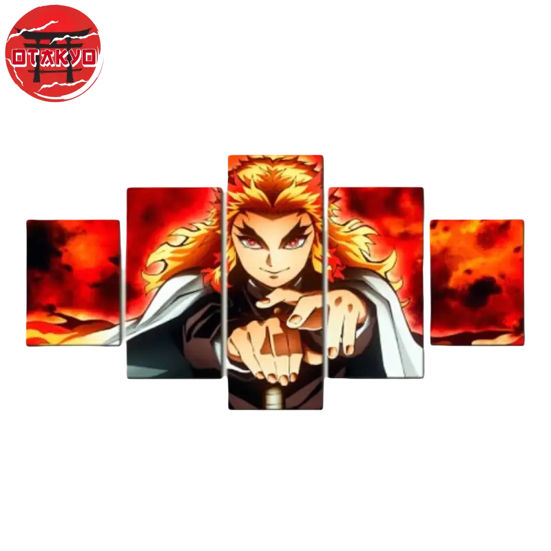 Canvas Print Rengoku - Demon Slayer™