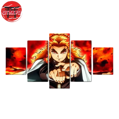 Canvas Print Rengoku - Demon Slayer™