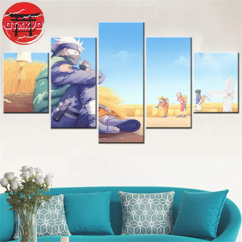 Canvas Print Team 7 Farmers - Naruto Shippuden™
