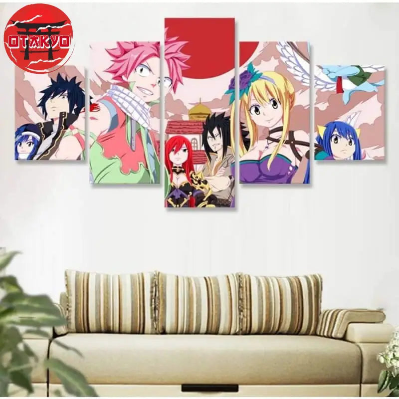 Canvas Print "Team A" from Fairy Tail - Fairy Tail™