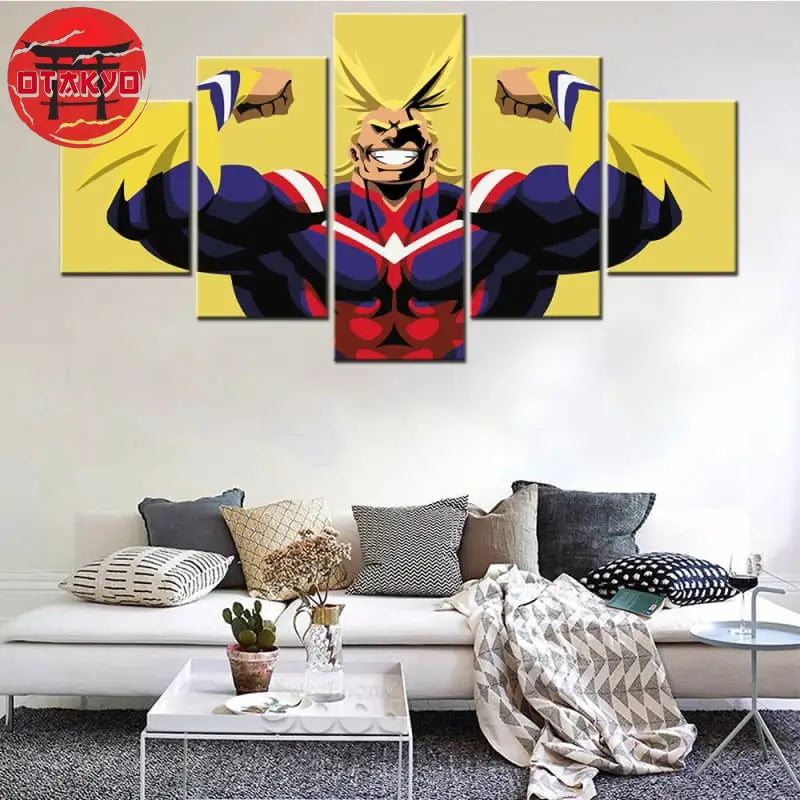 Canvas Print Toshinori Yagi "All Might" - My Hero Academia™