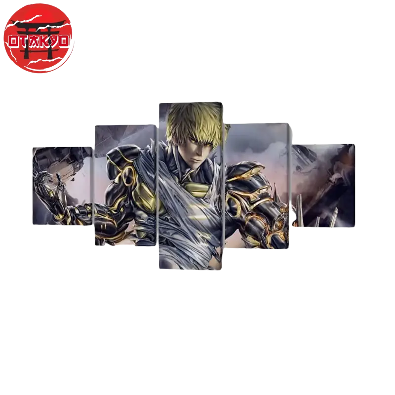 Canvas Print of Genos - One Punch Man™