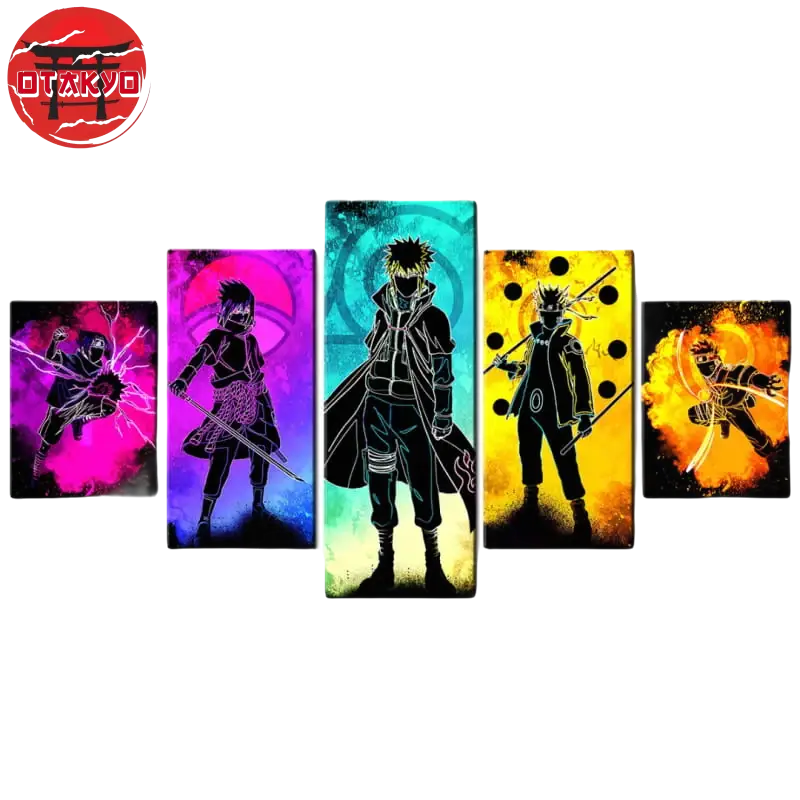 Canvas Sasuke & Minato & Naruto - Naruto Shippuden™
