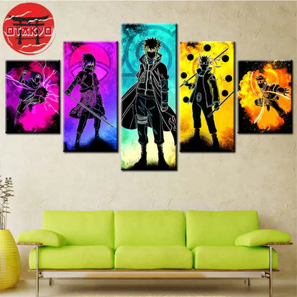 Canvas Sasuke & Minato & Naruto - Naruto Shippuden™
