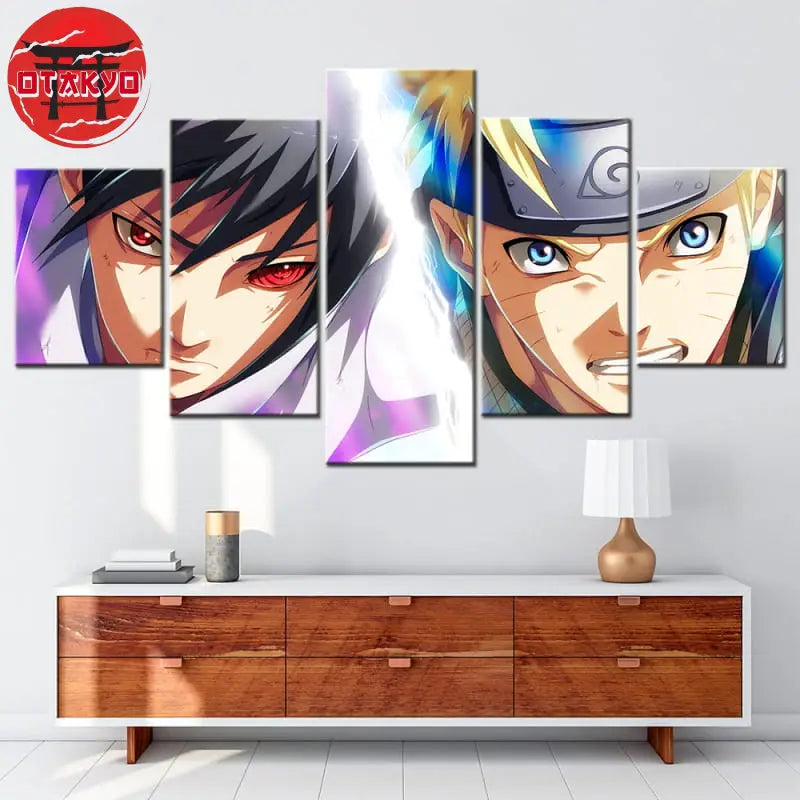 Canvas Sasuke & Naruto Duel of Destinies - Naruto Shippuden™