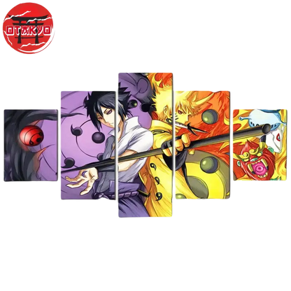 Canvas Sasuke and Naruto Sage Rikudo - Naruto Shippuden™