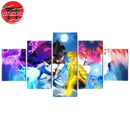 Canvas Sasuke vs Naruto - Naruto Shippuden™