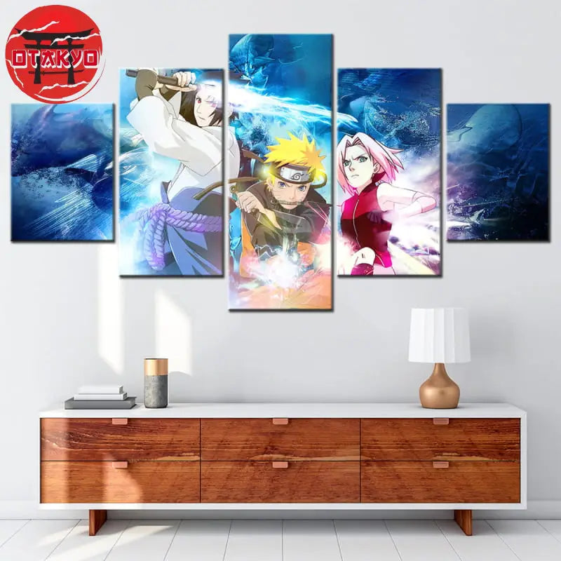 Canvas Sasuke x Naruto x Sakura - Naruto Shippuden™
