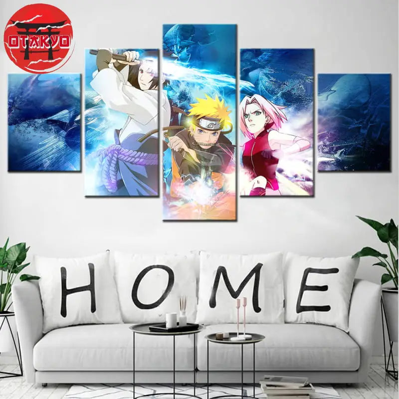 Canvas Sasuke x Naruto x Sakura - Naruto Shippuden™