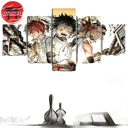Canvas Shoto, Izuku and Bakugo - My Hero Academia™