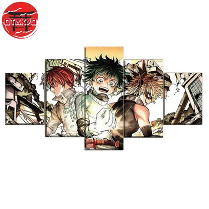 Canvas Shoto, Izuku and Bakugo - My Hero Academia™