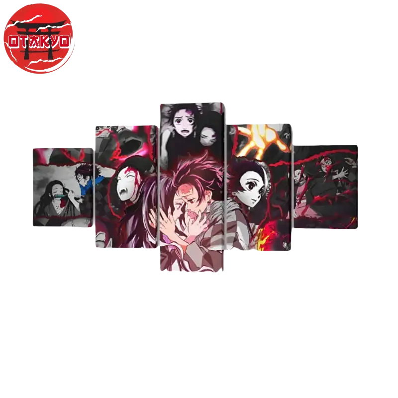 Canvas Tanjiro & Nezuko - Demon Slayer™