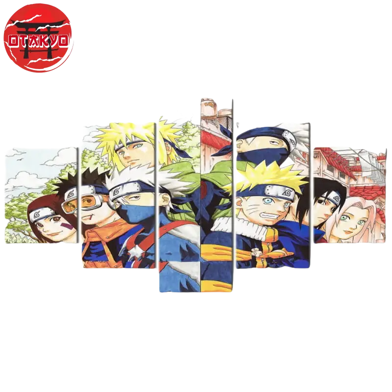 Canvas Team 7 1st and 2nd Generation - Naruto Shippuden™