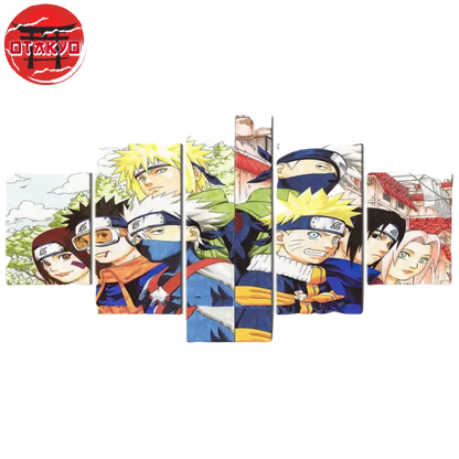 Canvas Team 7 1st and 2nd Generation - Naruto Shippuden™