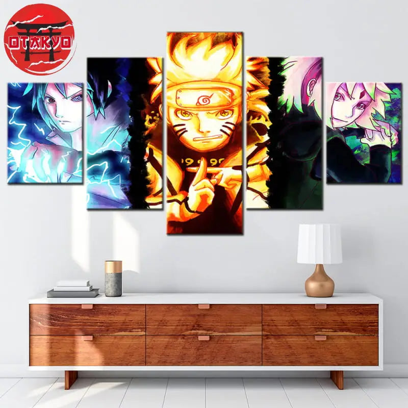 Canvas Team 7 Full Power - Naruto Shippuden™