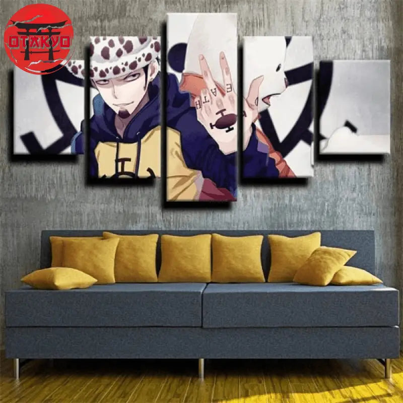 Canvas Trafalgar D. Water Law - One Piece™