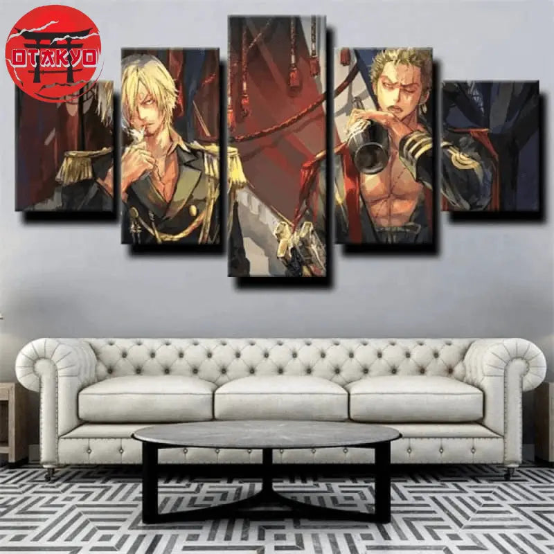 Canvas Zoro and Sanji - One Piece™