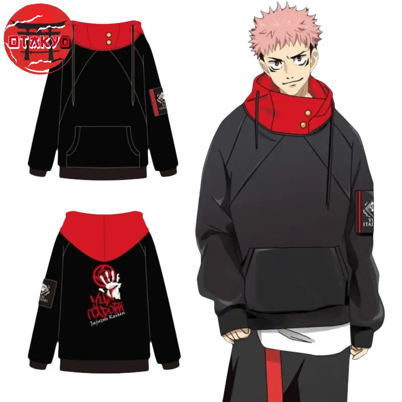 Cosplay Hoodie Itadori Yuji - Jujutsu Kaisen™
