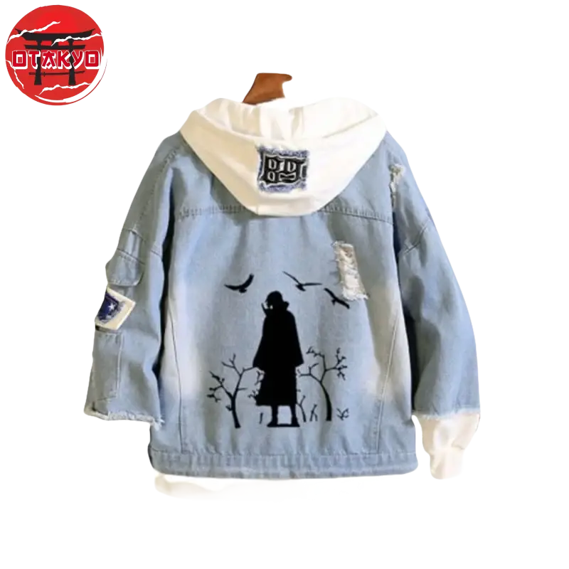Dark Itachi Uchiha Denim Jacket - Naruto™