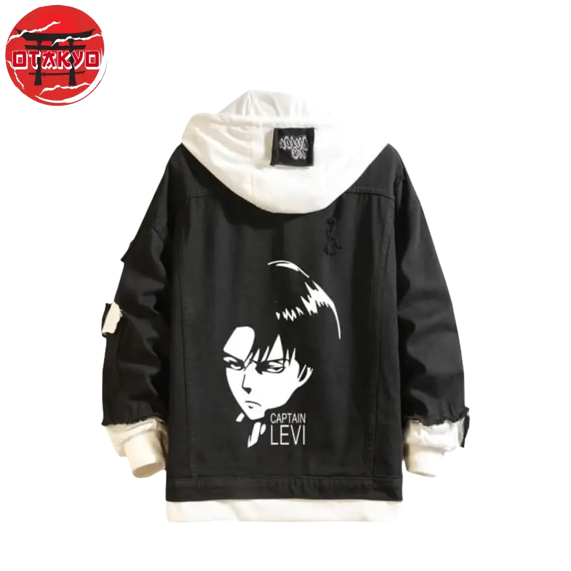 Denim Jacket Captain Levi - Attack on Titan™