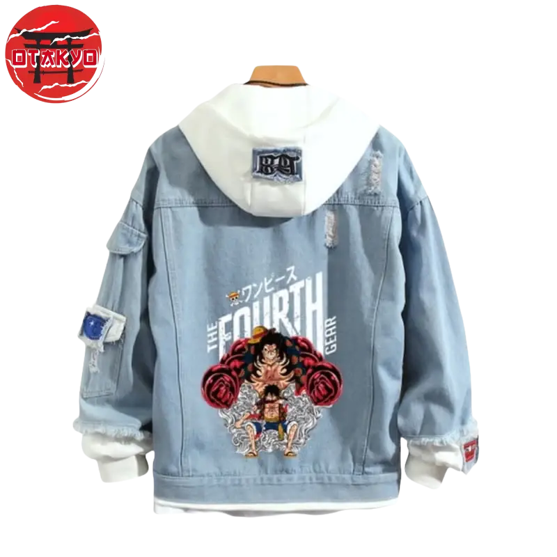 Denim Jacket Luffy Gear 4th - One Piece™