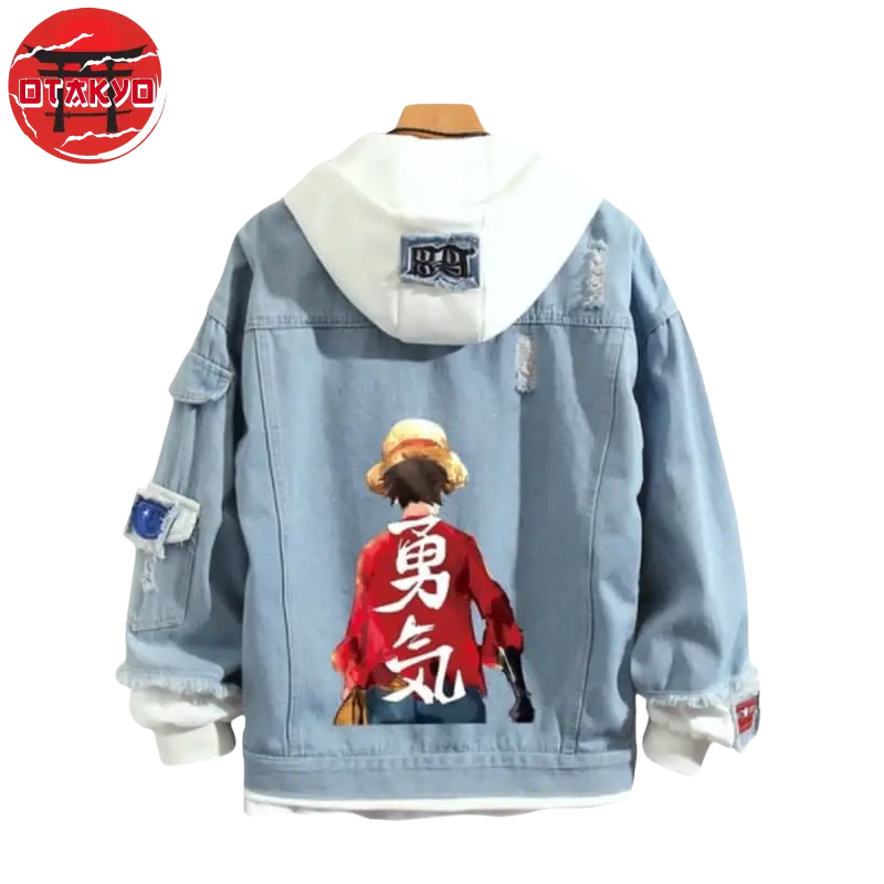 Denim Jacket Luffy "Haki" - One Piece™