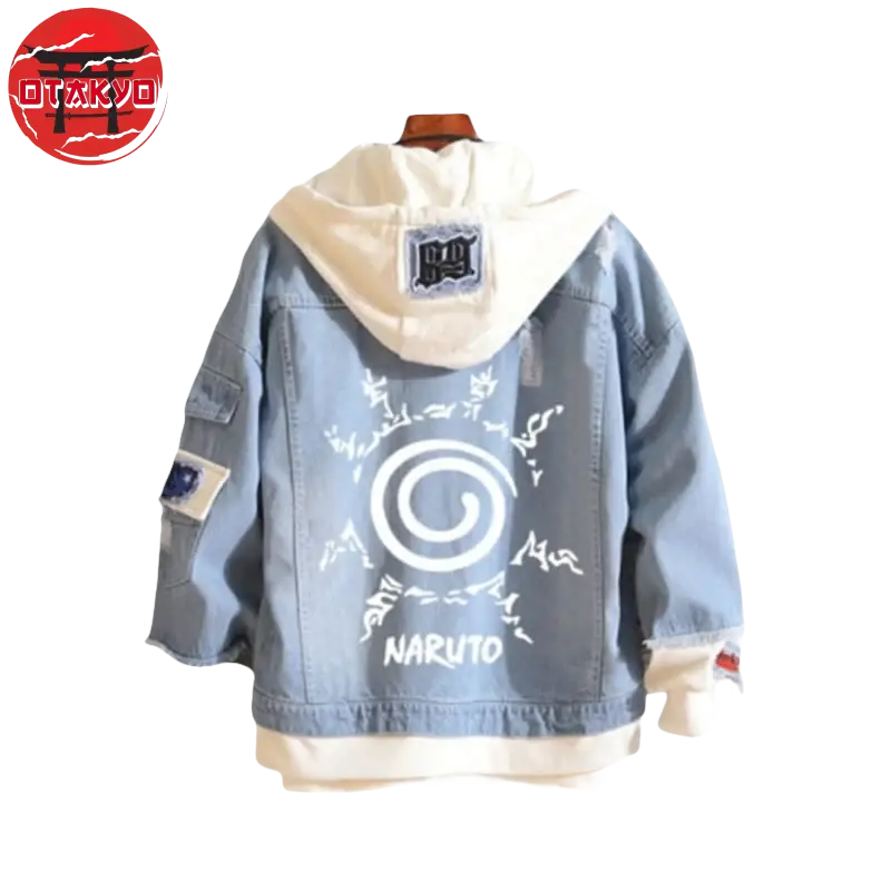 Denim Jacket Nine-Tailed Fox Seal - Naruto™