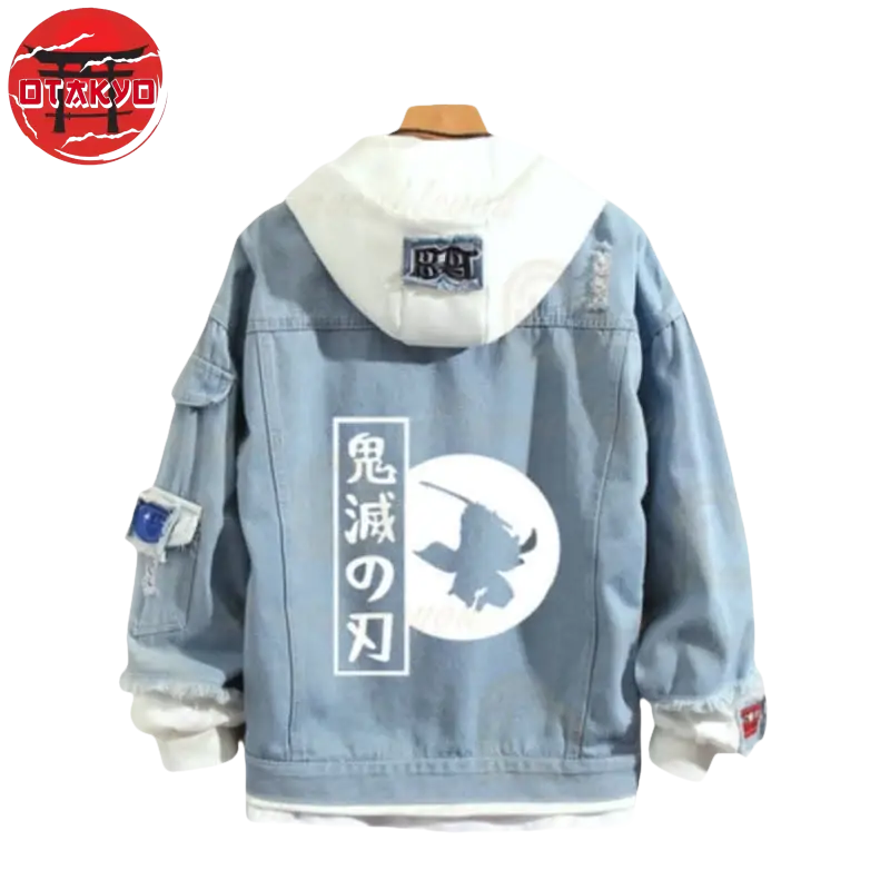 Denim Jacket Tanjiro "Moon" - Demon Slayer™