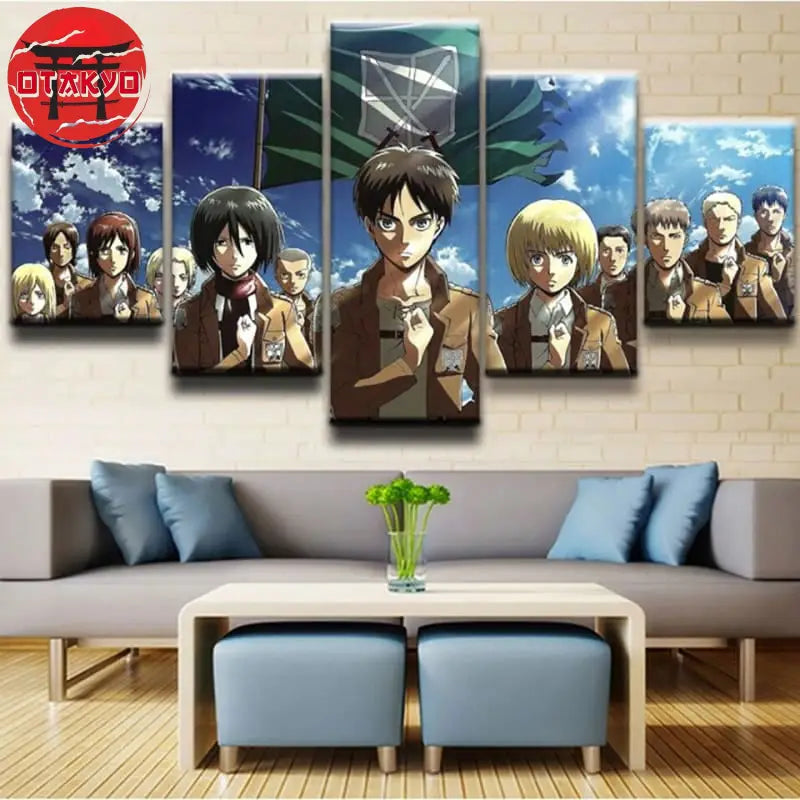 Exploration Battalion Canvas - Attack on Titan™