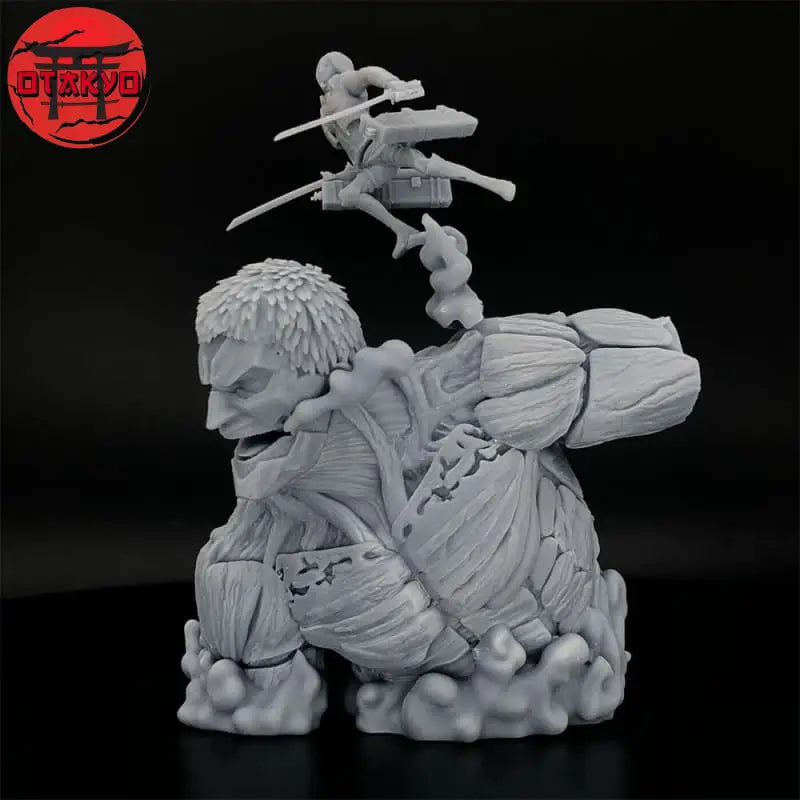 Figure Armored Titan vs Mikasa Ackerman - Attack on Titan™