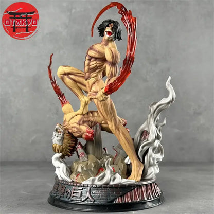 Figure Assaulting Titan vs Jaw Titan - Attack on Titan™