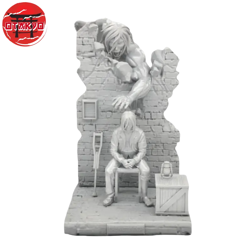 Figure Resin Armored Titan and Eren Jaeger - Attack on Titan™